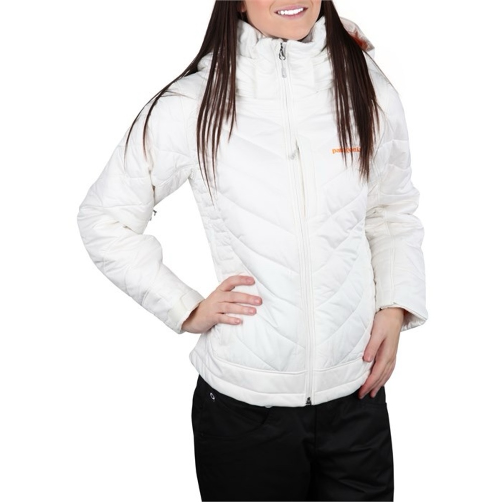 Patagonia Women’s Rubicon Rider Jacket In White / Orange Size XS